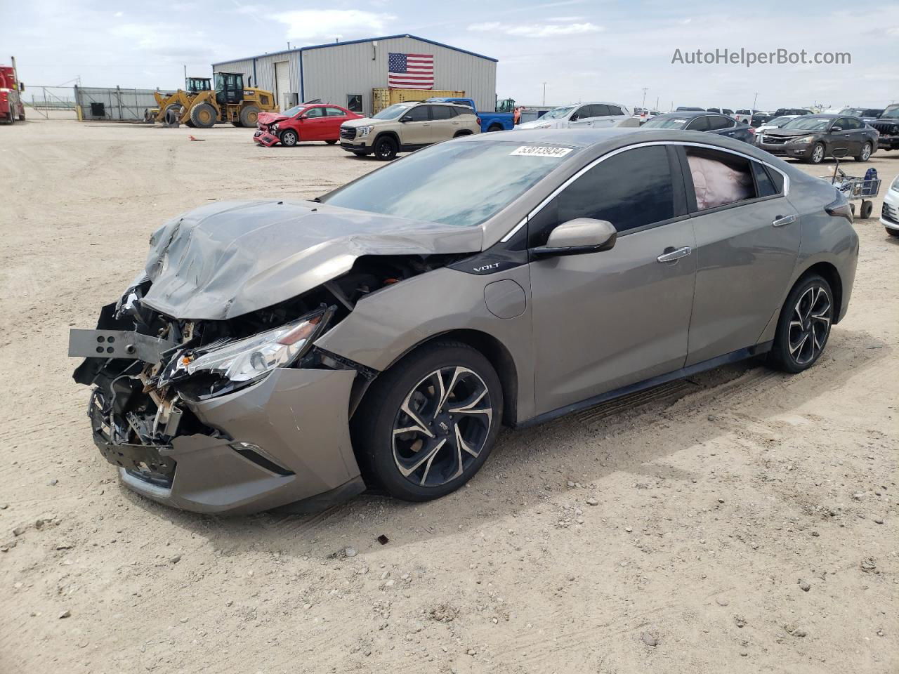 2017 Chevrolet Volt Lt Gray vin: 1G1RC6S50HU181463