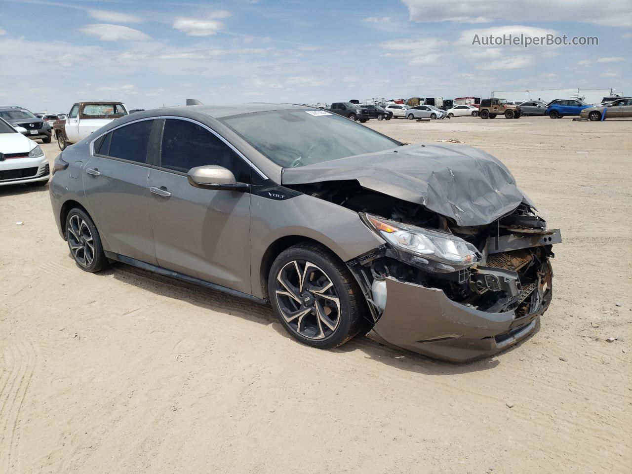 2017 Chevrolet Volt Lt Gray vin: 1G1RC6S50HU181463