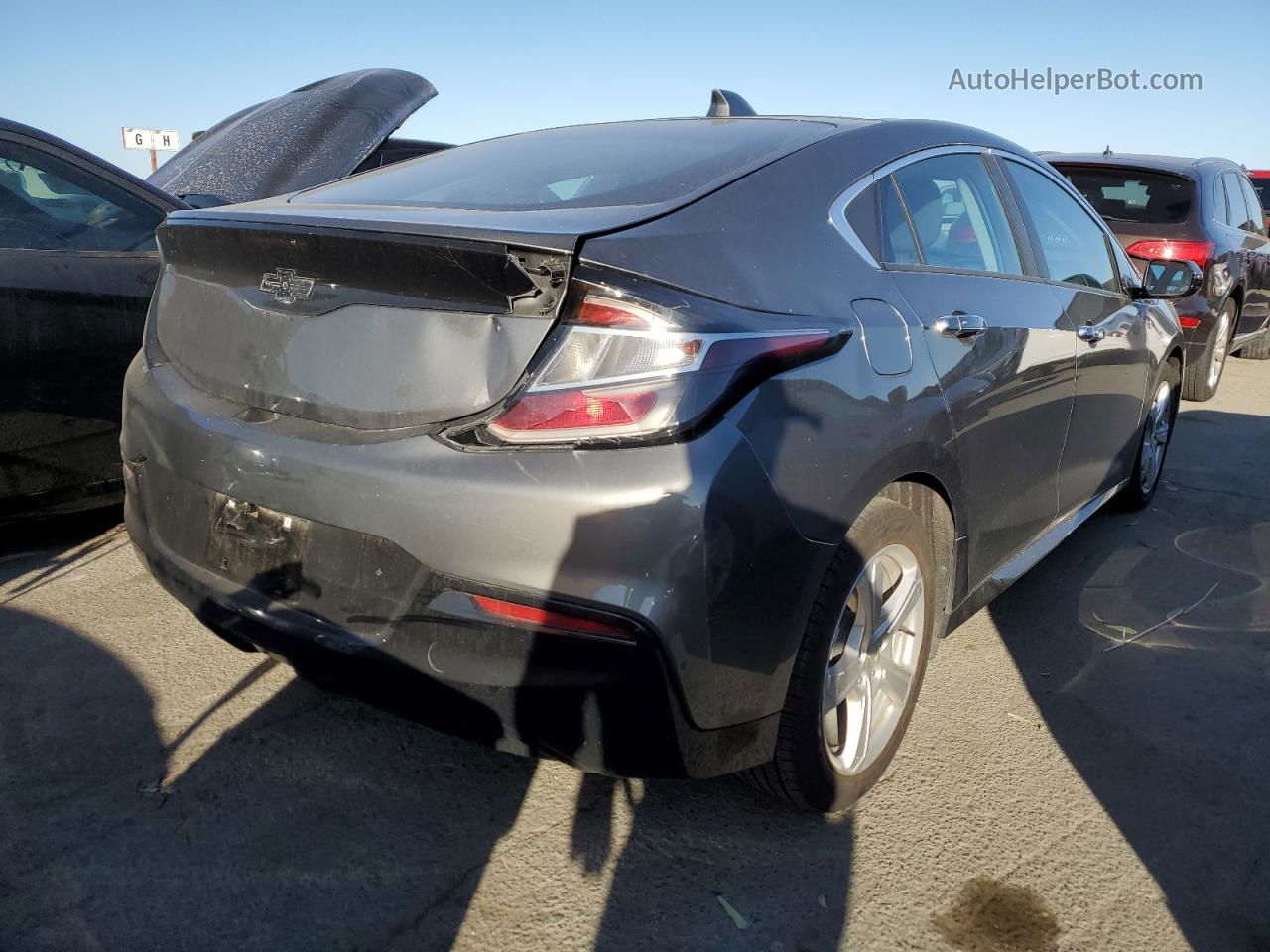 2017 Chevrolet Volt Lt Угольный vin: 1G1RC6S50HU213831