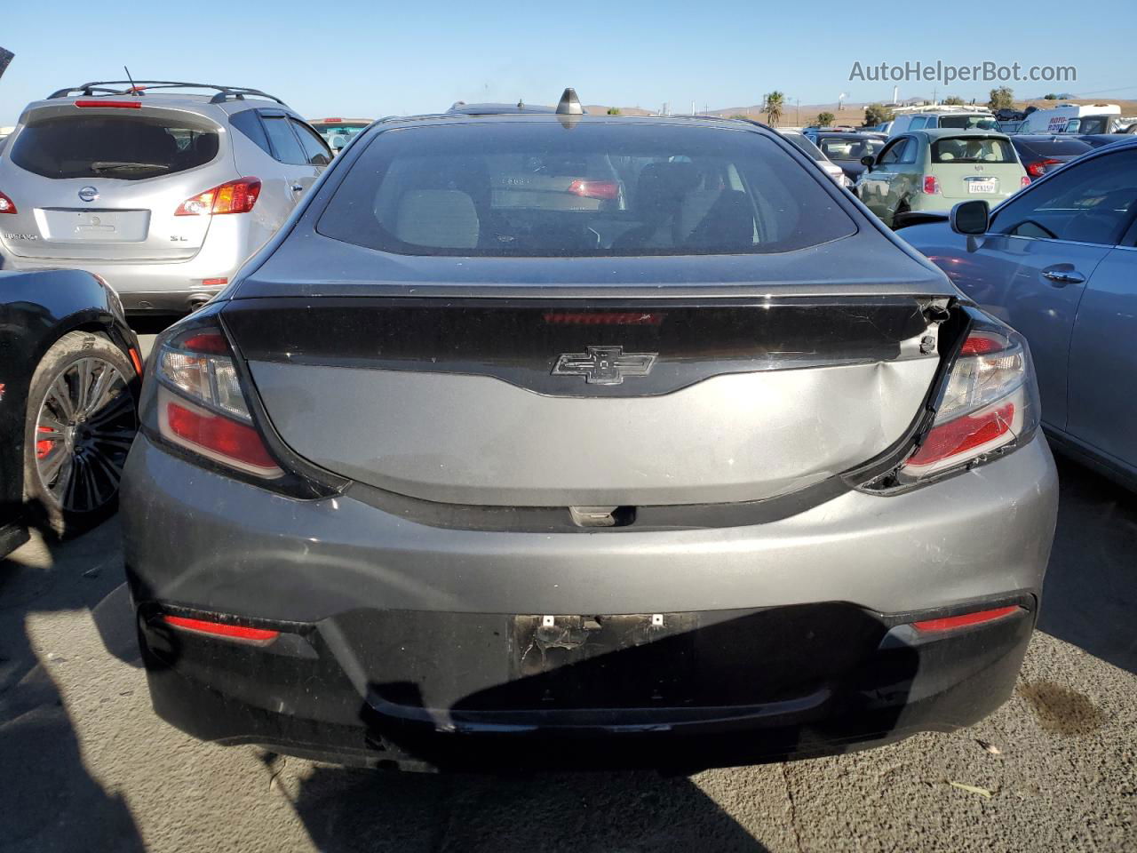 2017 Chevrolet Volt Lt Charcoal vin: 1G1RC6S50HU213831