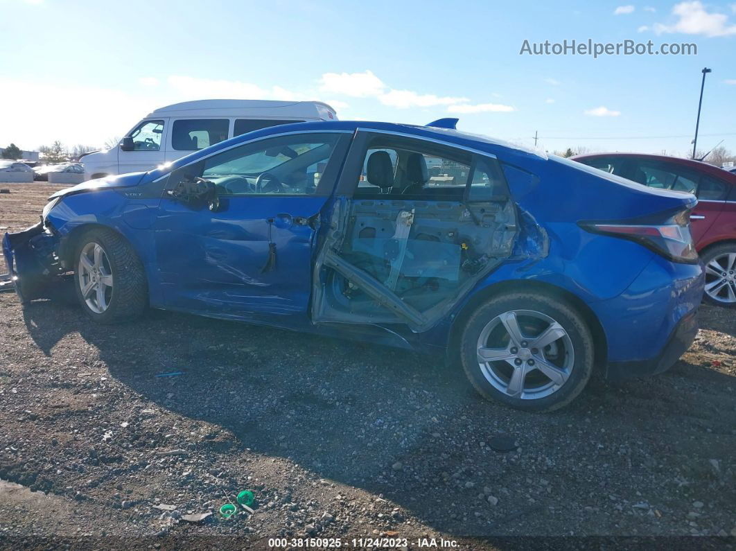 2017 Chevrolet Volt Lt Синий vin: 1G1RC6S51HU103239