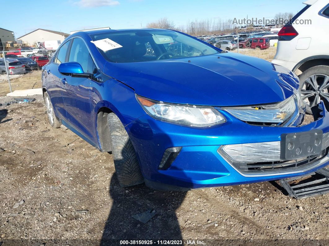 2017 Chevrolet Volt Lt Синий vin: 1G1RC6S51HU103239