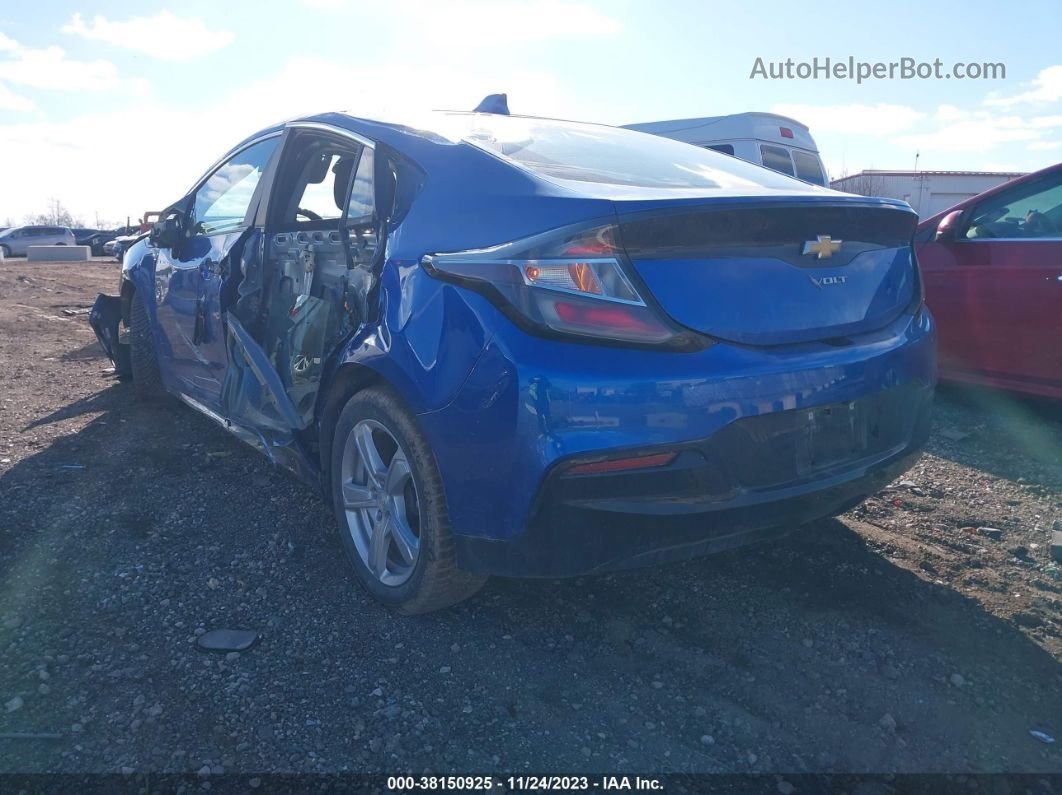 2017 Chevrolet Volt Lt Blue vin: 1G1RC6S51HU103239