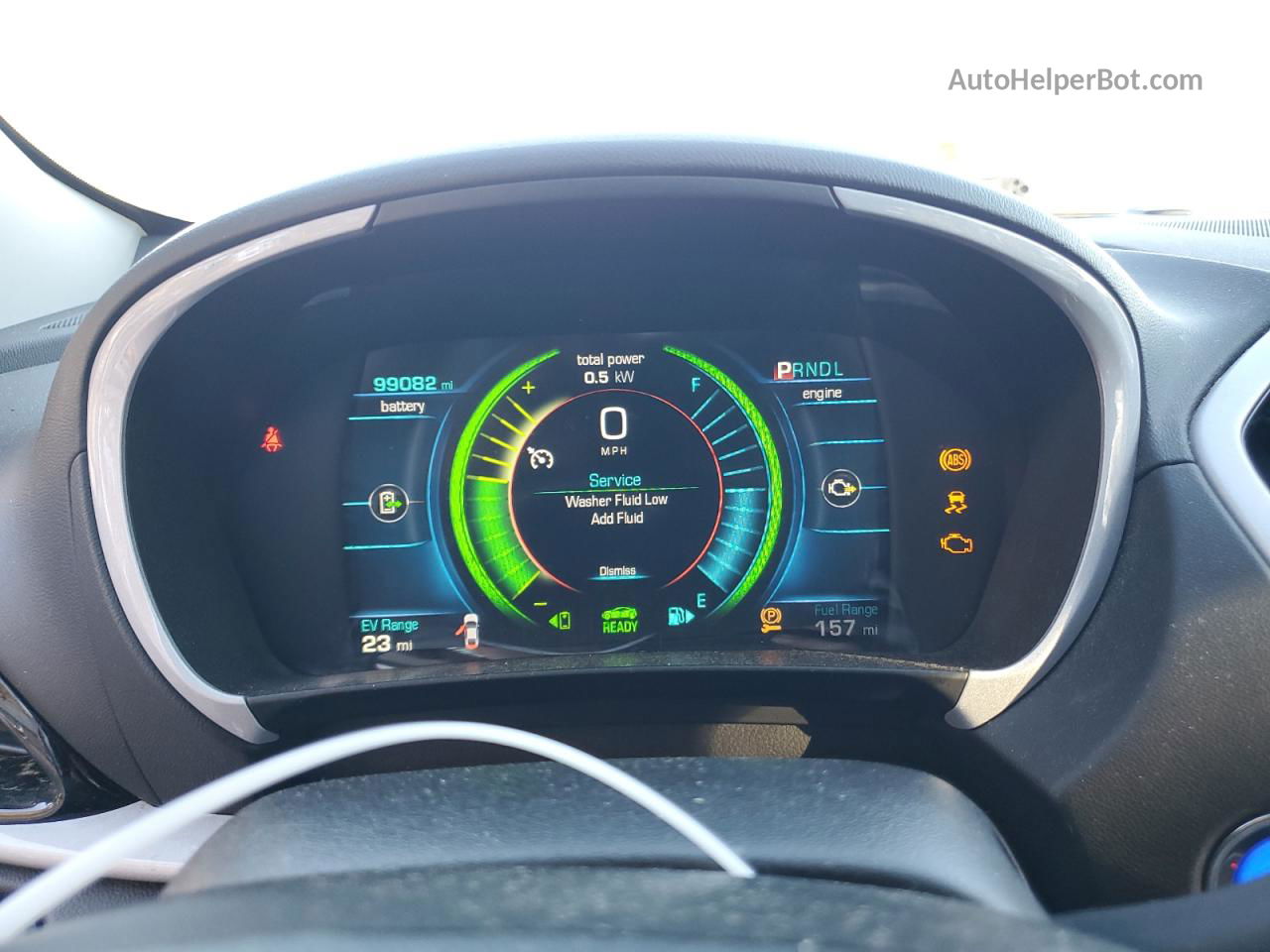 2017 Chevrolet Volt Lt Белый vin: 1G1RC6S51HU103466