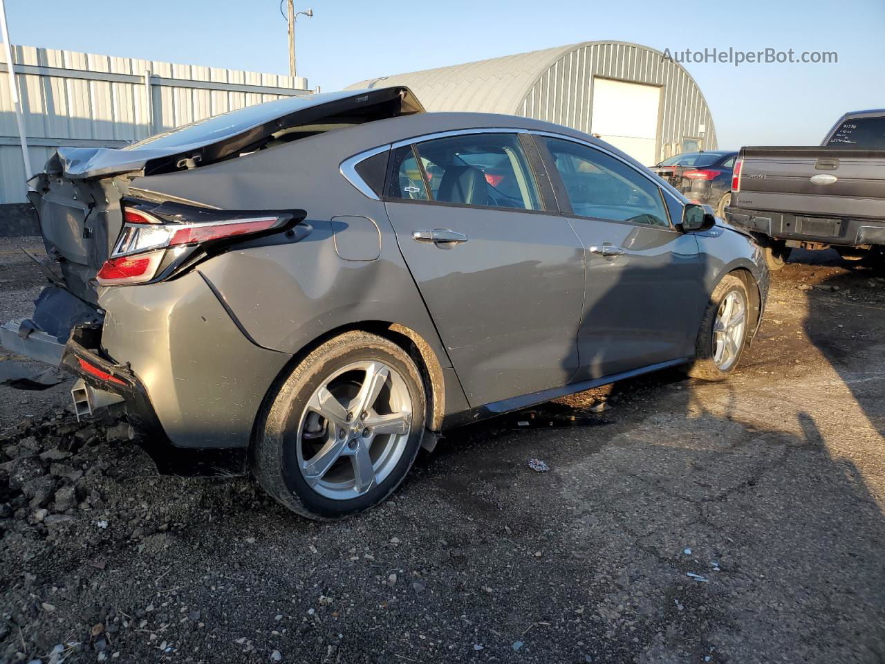 2017 Chevrolet Volt Lt Серый vin: 1G1RC6S51HU194934