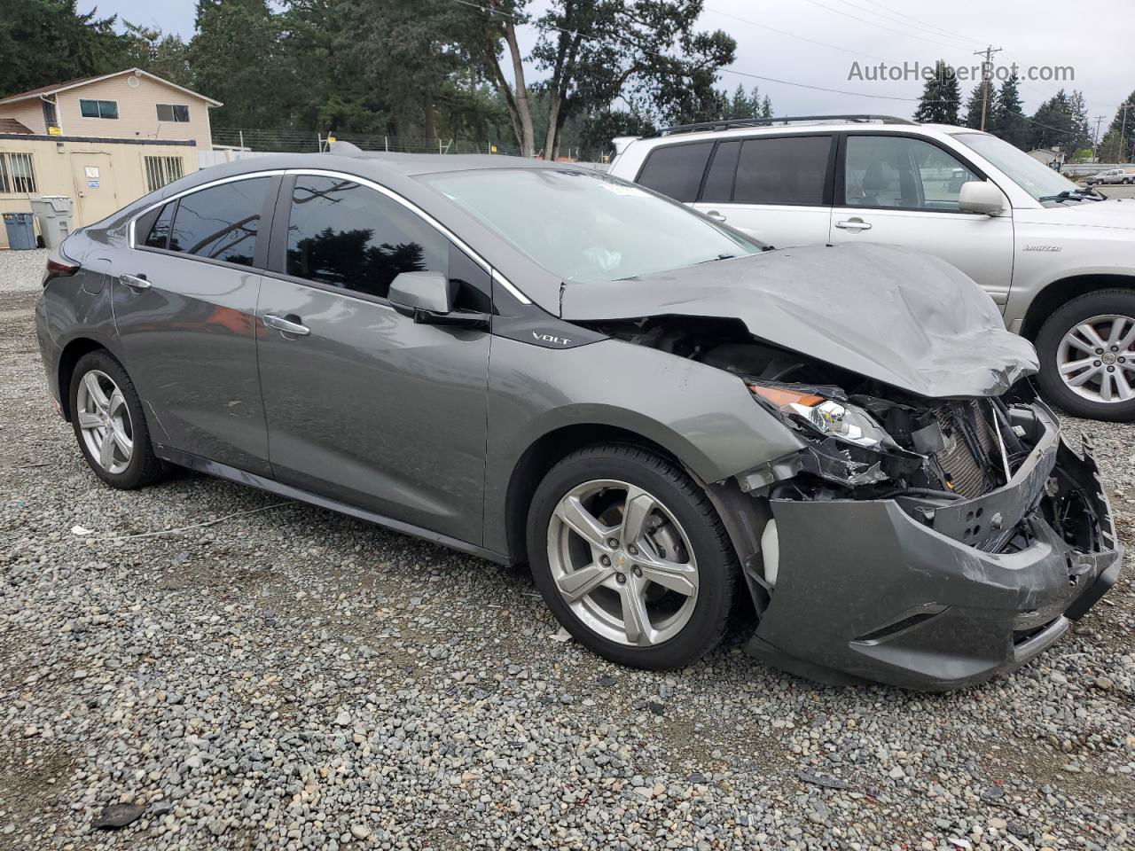 2017 Chevrolet Volt Lt Silver vin: 1G1RC6S51HU211845