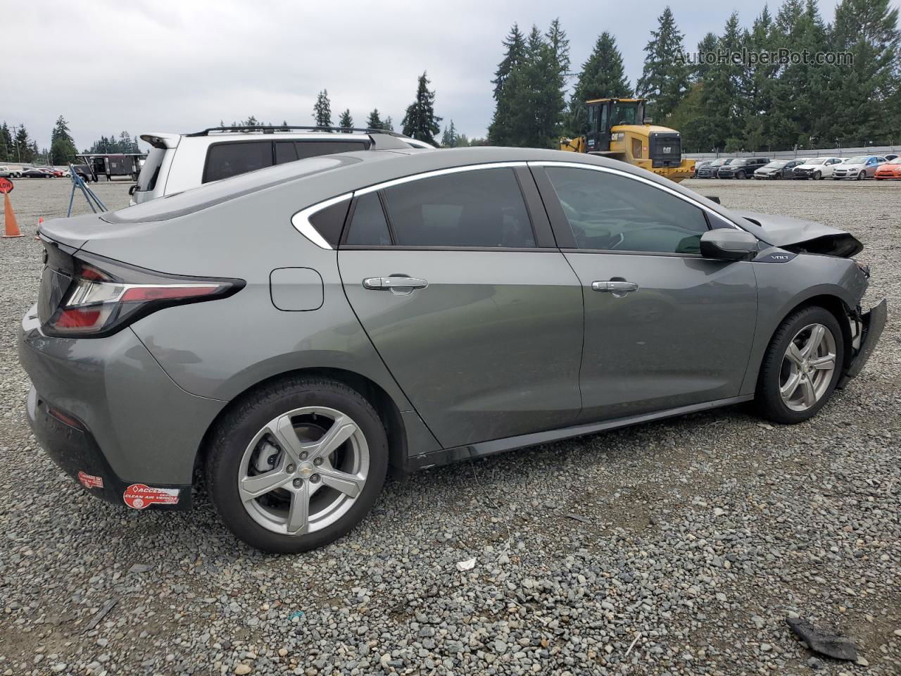 2017 Chevrolet Volt Lt Серебряный vin: 1G1RC6S51HU211845