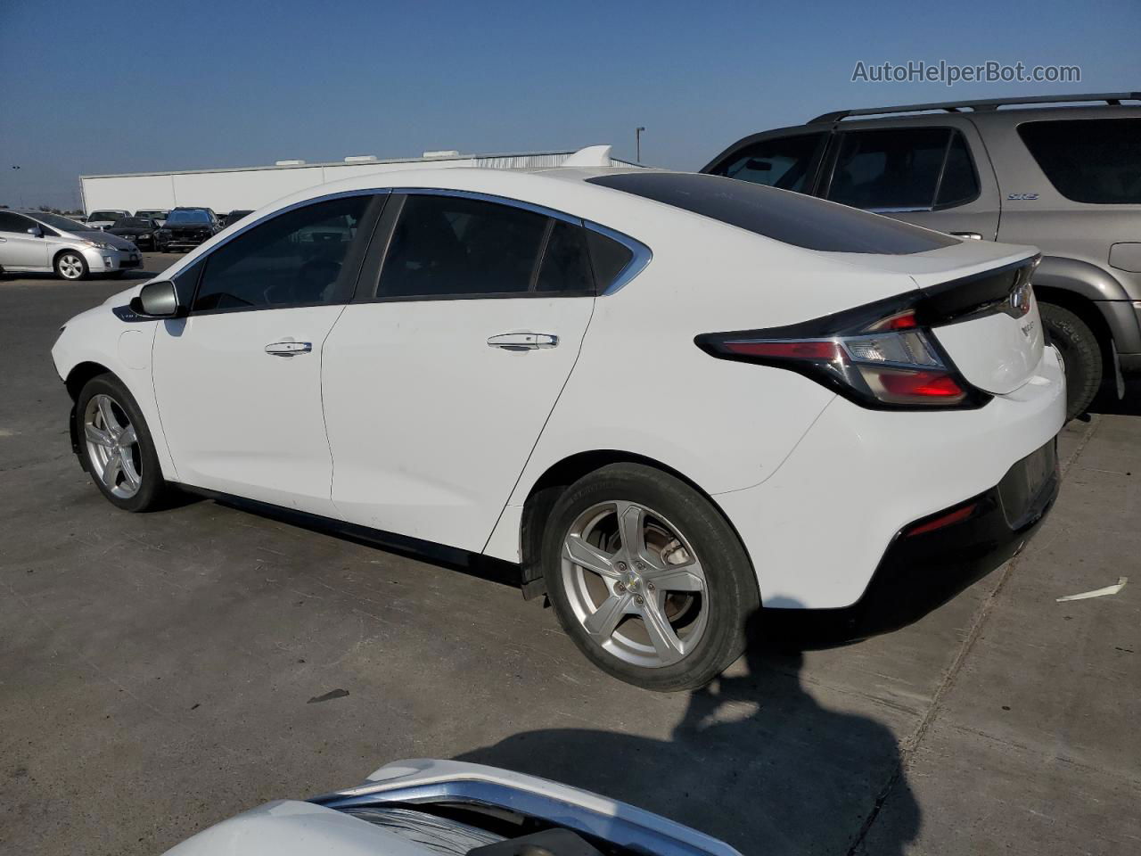 2017 Chevrolet Volt Lt Белый vin: 1G1RC6S52HU109258