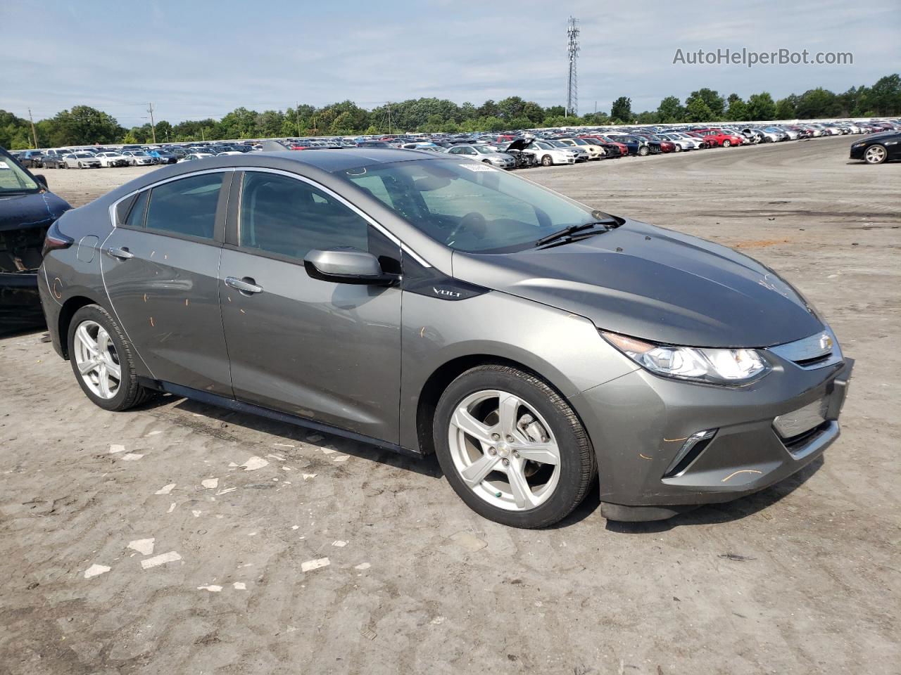 2017 Chevrolet Volt Lt Серый vin: 1G1RC6S52HU147105