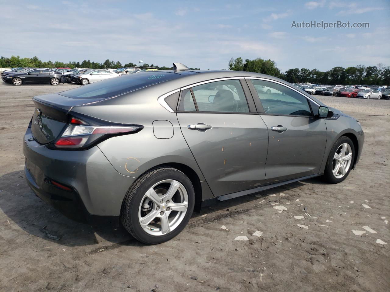 2017 Chevrolet Volt Lt Серый vin: 1G1RC6S52HU147105