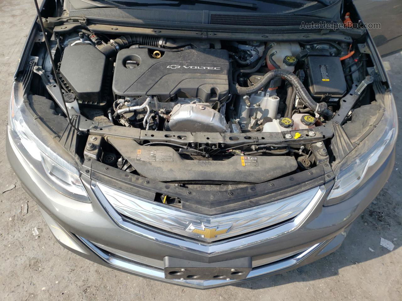 2017 Chevrolet Volt Lt Серый vin: 1G1RC6S52HU147105