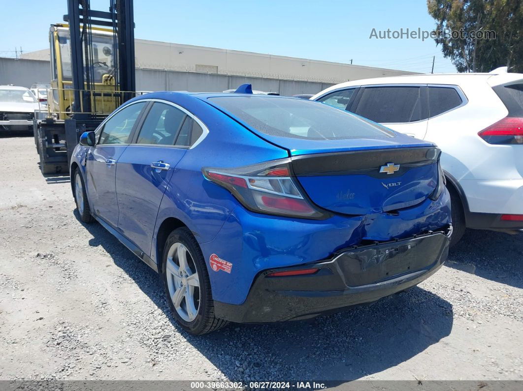 2017 Chevrolet Volt Lt Синий vin: 1G1RC6S52HU158105