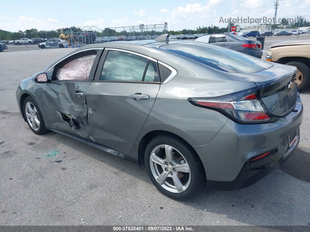 2017 Chevrolet Volt Lt Серый vin: 1G1RC6S52HU187619