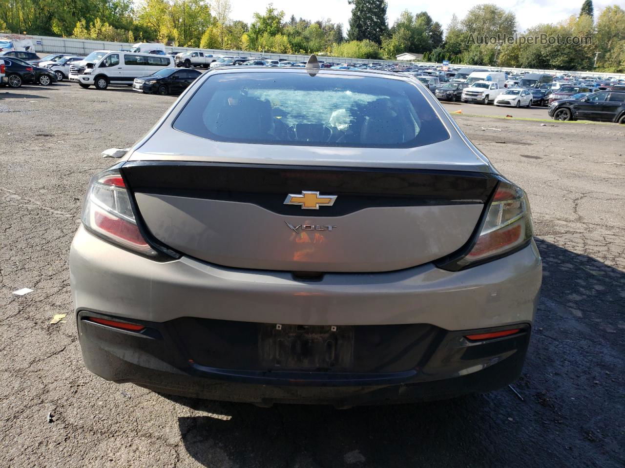 2017 Chevrolet Volt Lt Silver vin: 1G1RC6S52HU193629