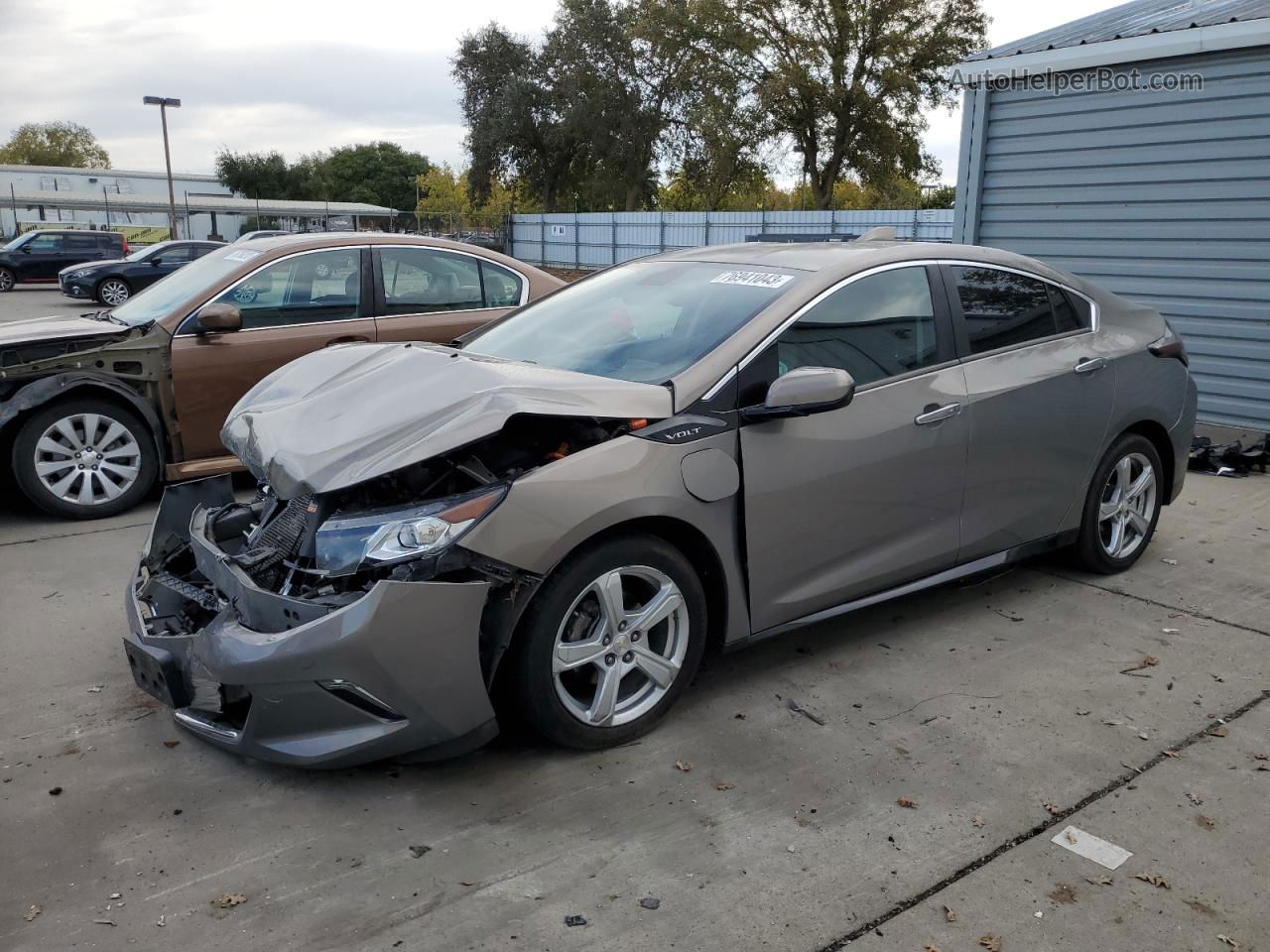 2017 Chevrolet Volt Lt Gray vin: 1G1RC6S52HU195557