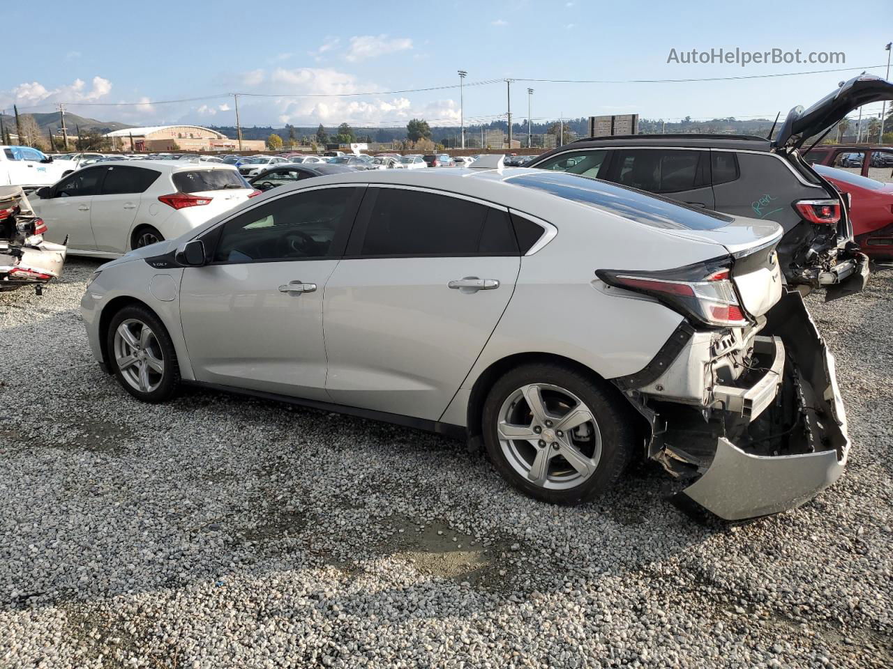 2017 Chevrolet Volt Lt Silver vin: 1G1RC6S52HU210588