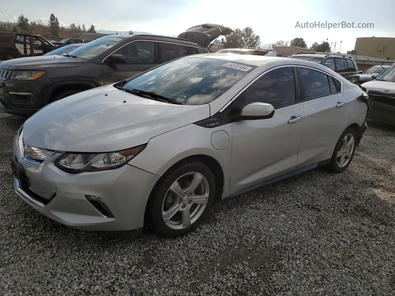 2017 Chevrolet Volt Lt Silver vin: 1G1RC6S52HU210588