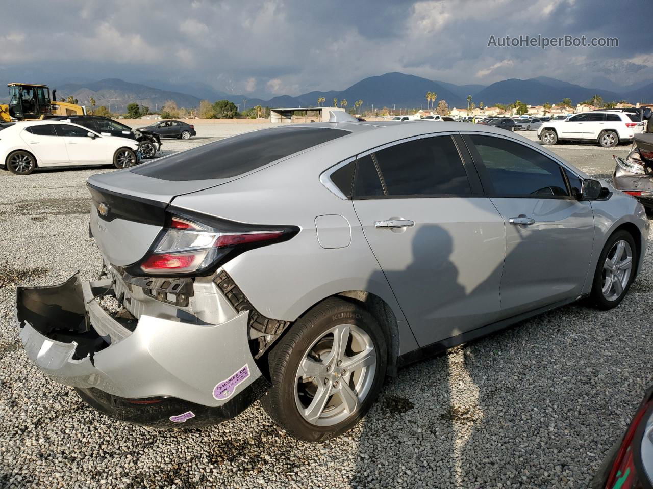 2017 Chevrolet Volt Lt Silver vin: 1G1RC6S52HU210588