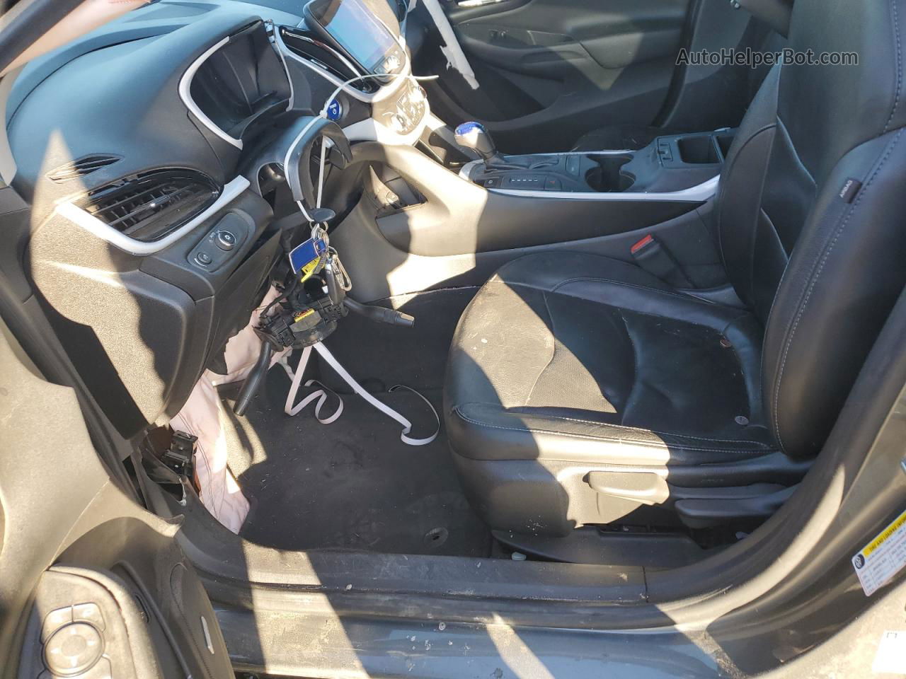 2017 Chevrolet Volt Lt Серый vin: 1G1RC6S52HU213930