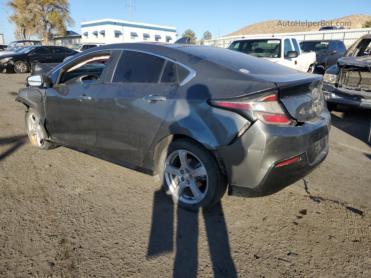 2017 Chevrolet Volt Lt Серый vin: 1G1RC6S52HU213930