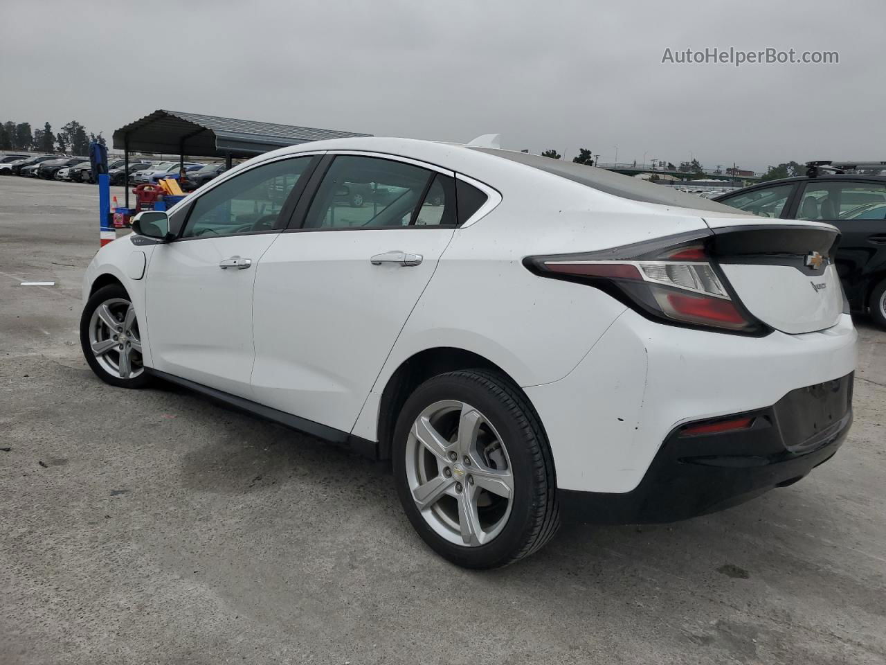 2017 Chevrolet Volt Lt White vin: 1G1RC6S53HU102657