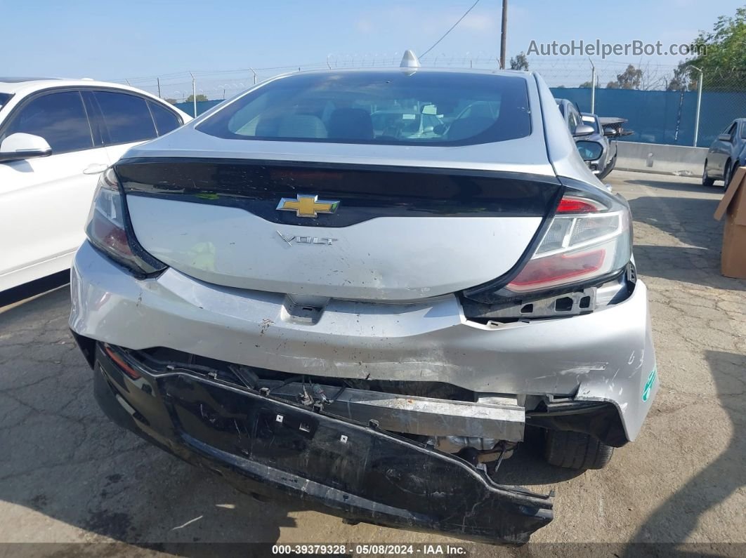 2017 Chevrolet Volt Lt Silver vin: 1G1RC6S53HU107941