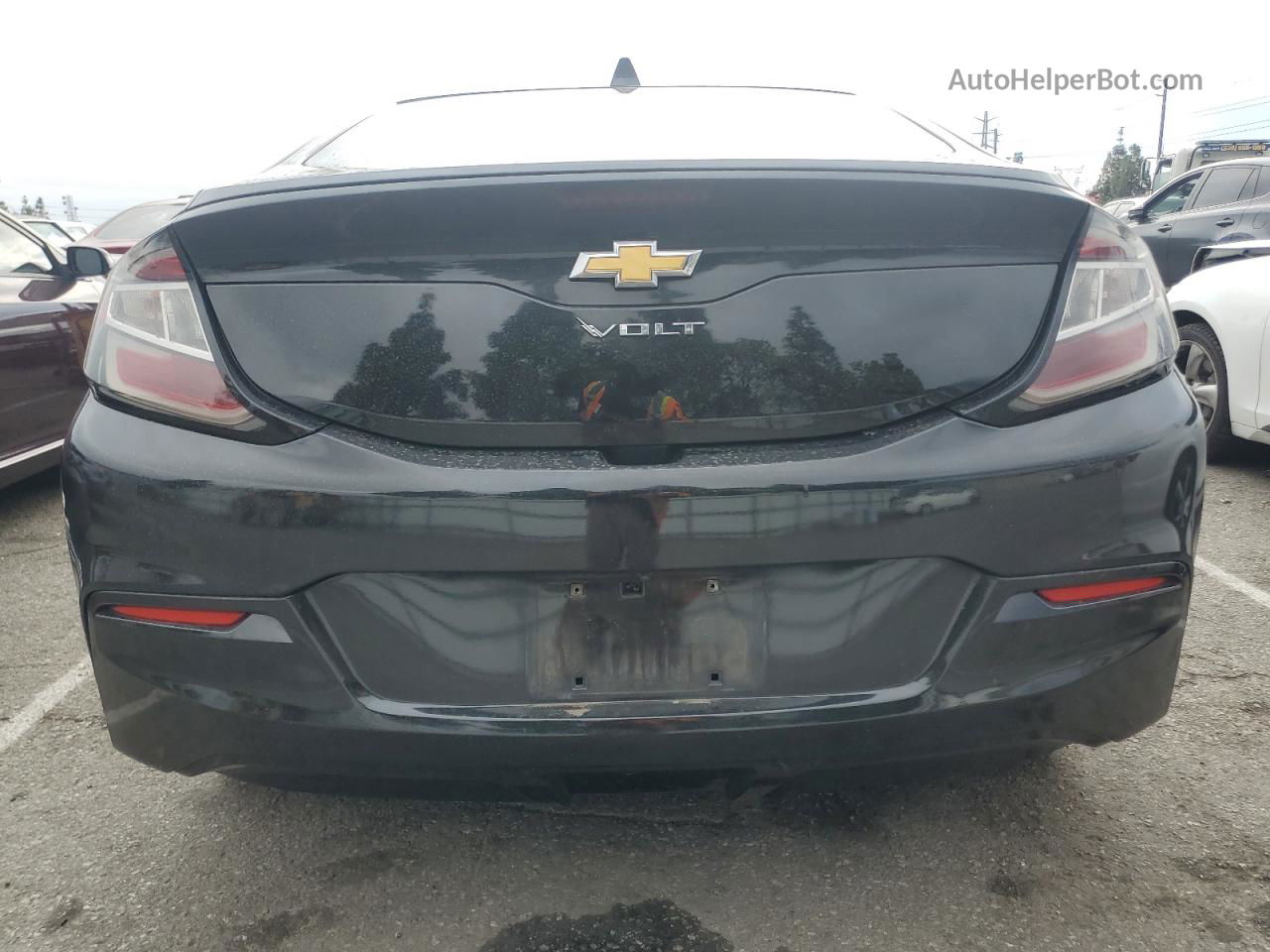 2017 Chevrolet Volt Lt Черный vin: 1G1RC6S53HU116641