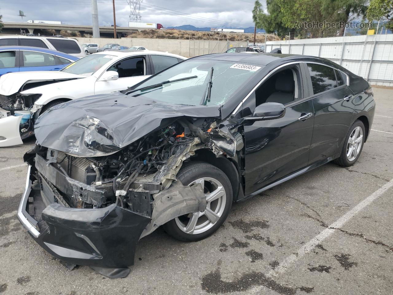 2017 Chevrolet Volt Lt Black vin: 1G1RC6S53HU116641