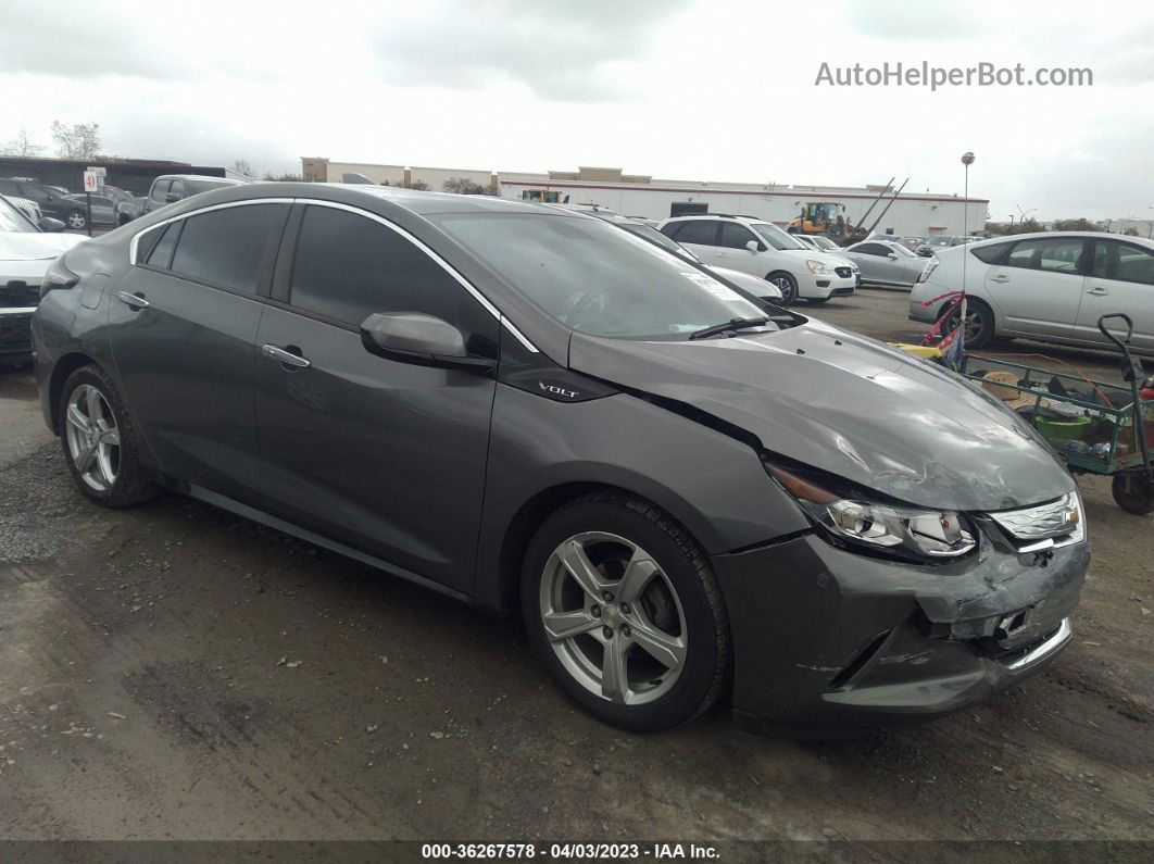 2017 Chevrolet Volt Lt Серый vin: 1G1RC6S53HU118244