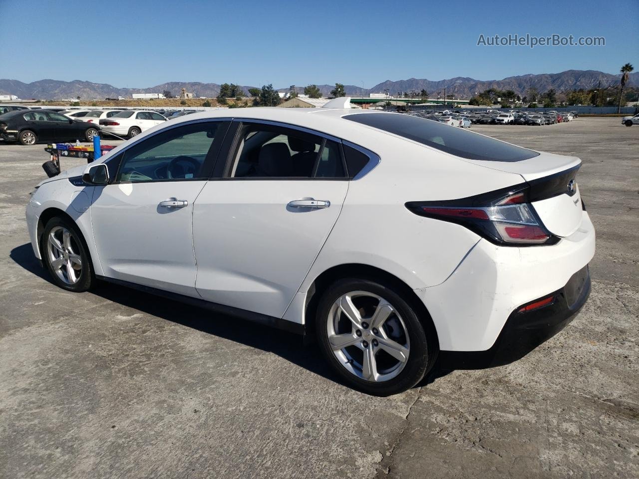 2017 Chevrolet Volt Lt White vin: 1G1RC6S53HU132810