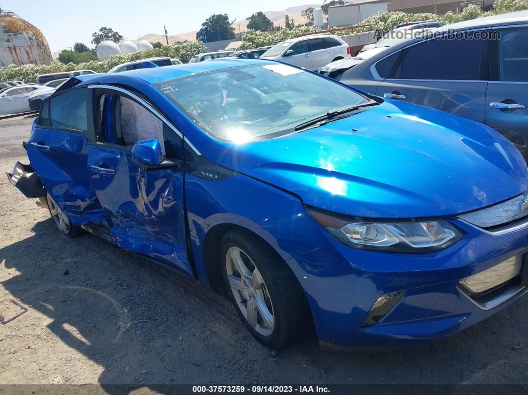 2017 Chevrolet Volt Lt Blue vin: 1G1RC6S53HU132886