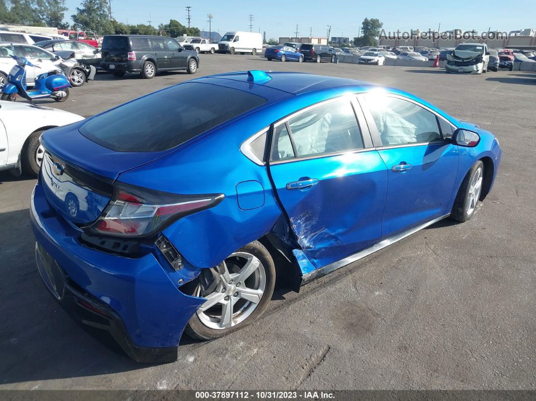 2017 Chevrolet Volt Lt Синий vin: 1G1RC6S53HU166374