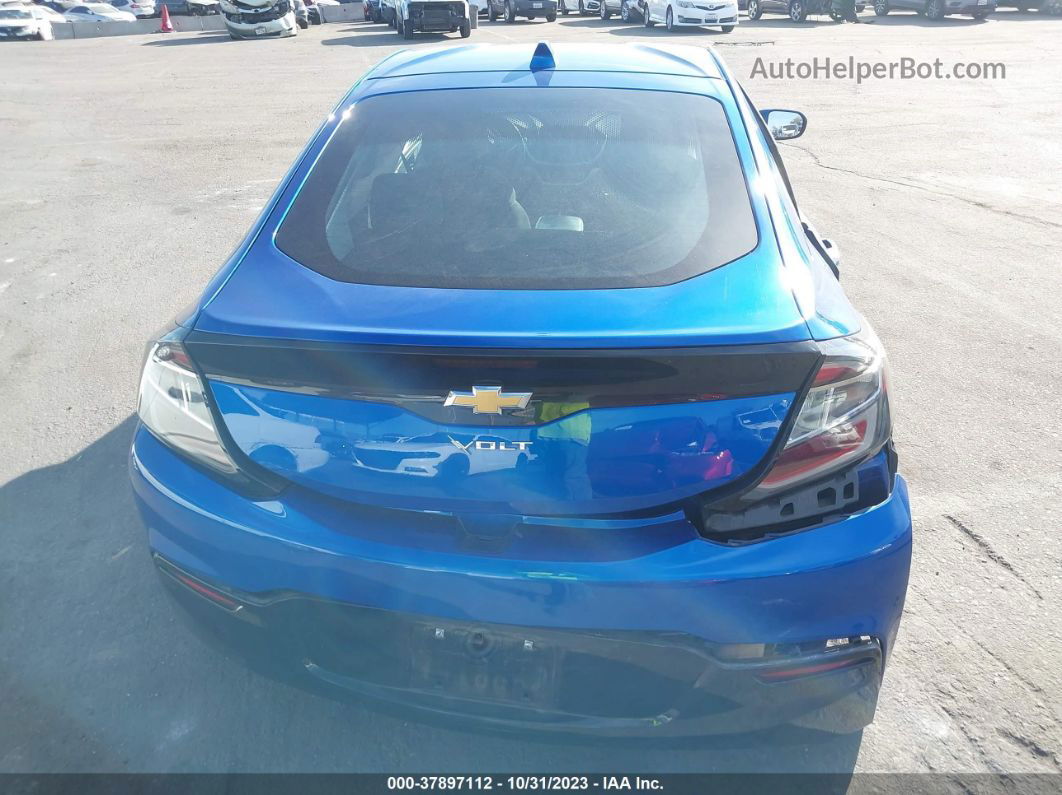 2017 Chevrolet Volt Lt Синий vin: 1G1RC6S53HU166374