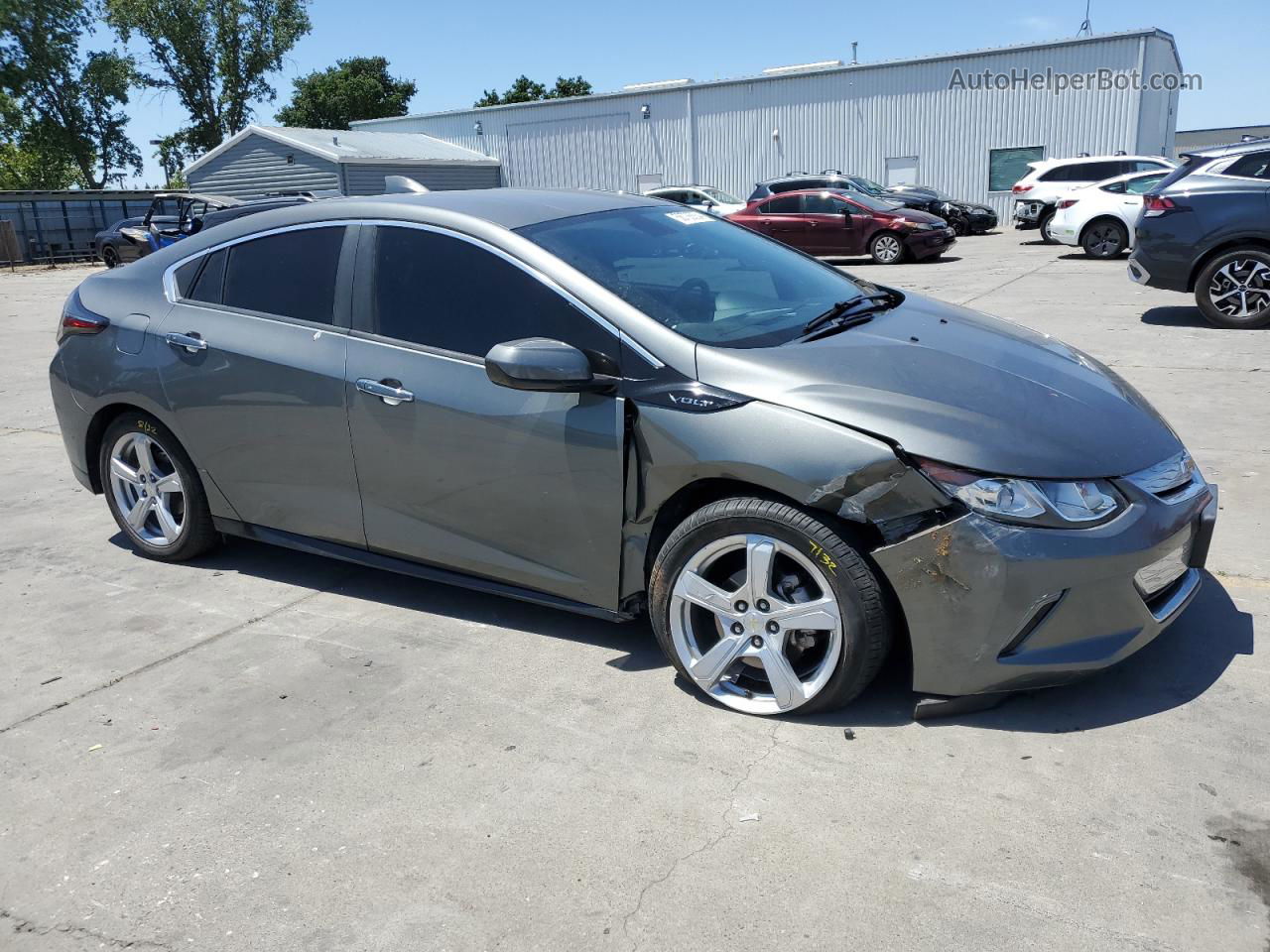 2017 Chevrolet Volt Lt Gray vin: 1G1RC6S53HU190741