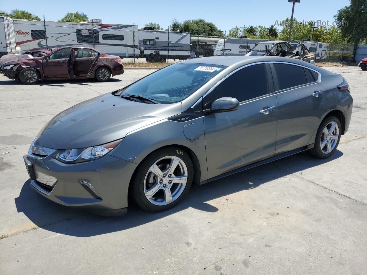 2017 Chevrolet Volt Lt Gray vin: 1G1RC6S53HU190741