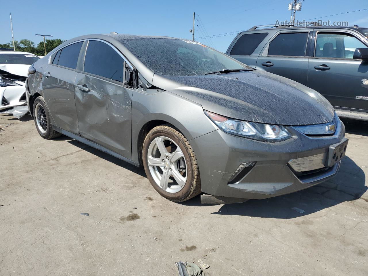 2017 Chevrolet Volt Lt Gray vin: 1G1RC6S53HU209126