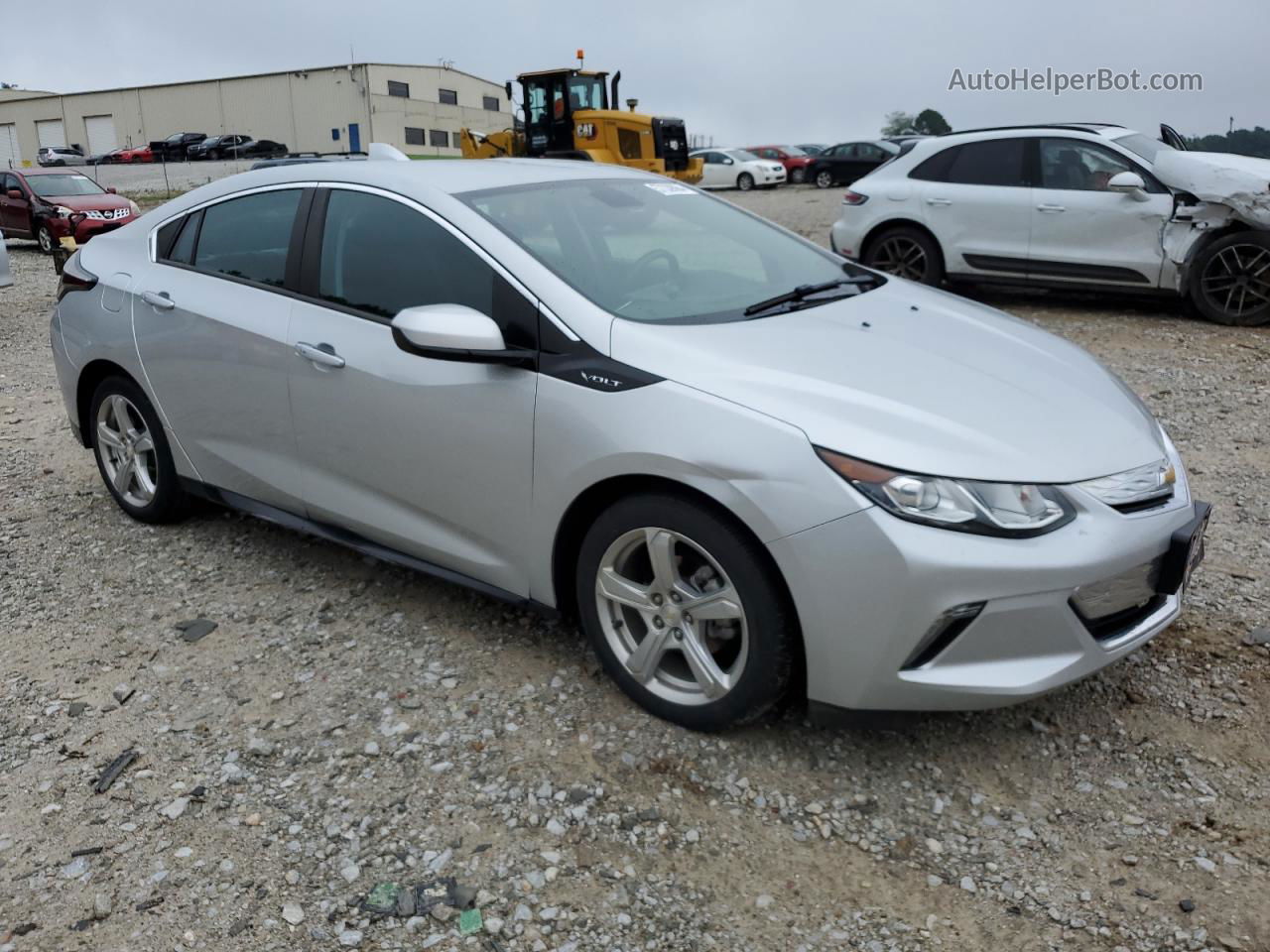 2017 Chevrolet Volt Lt Silver vin: 1G1RC6S53HU211099