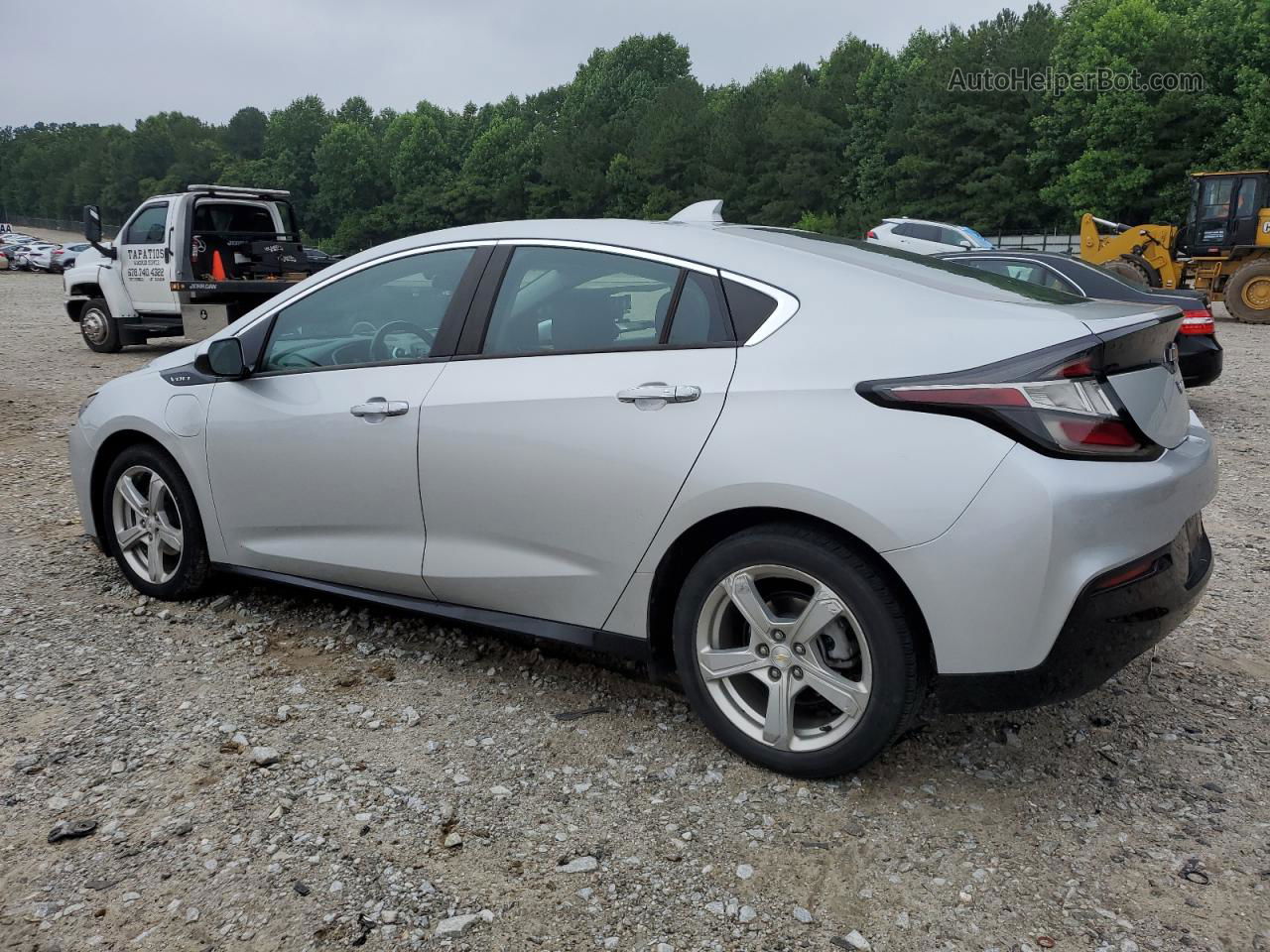 2017 Chevrolet Volt Lt Silver vin: 1G1RC6S53HU211099