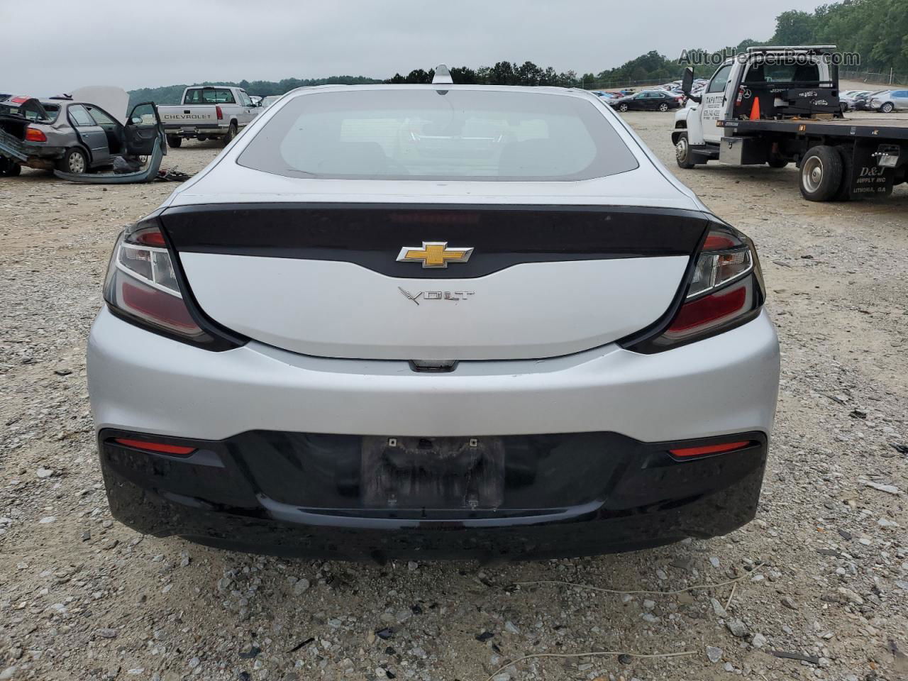 2017 Chevrolet Volt Lt Серебряный vin: 1G1RC6S53HU211099