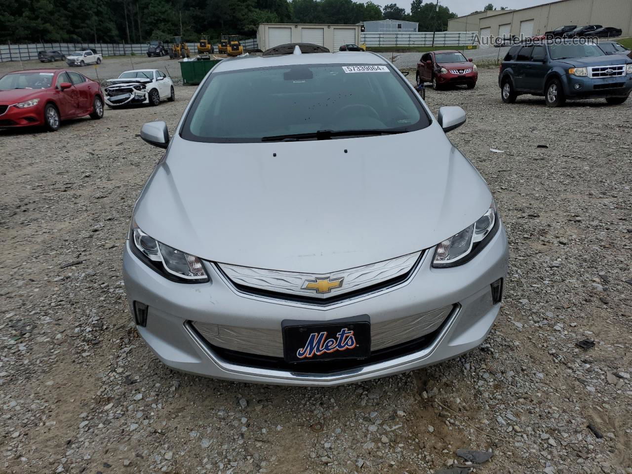 2017 Chevrolet Volt Lt Silver vin: 1G1RC6S53HU211099