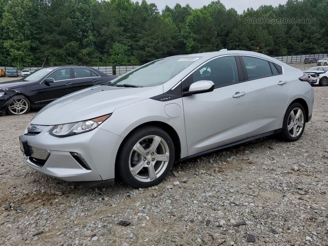 2017 Chevrolet Volt Lt Silver vin: 1G1RC6S53HU211099