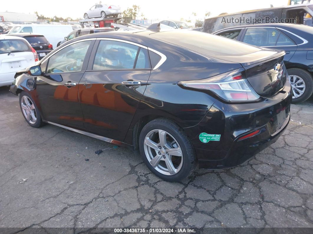 2017 Chevrolet Volt Lt Черный vin: 1G1RC6S53HU213516