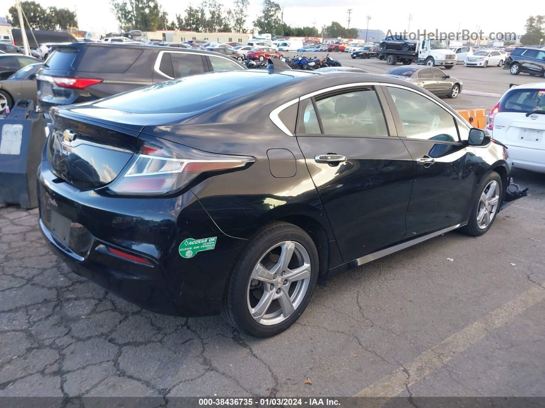 2017 Chevrolet Volt Lt Черный vin: 1G1RC6S53HU213516