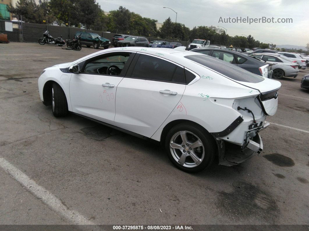 2017 Chevrolet Volt Lt White vin: 1G1RC6S53HU217503