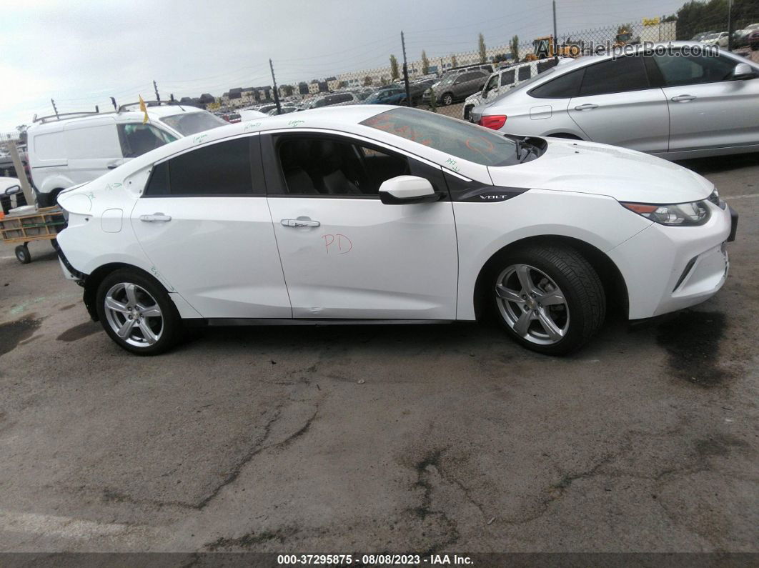 2017 Chevrolet Volt Lt White vin: 1G1RC6S53HU217503