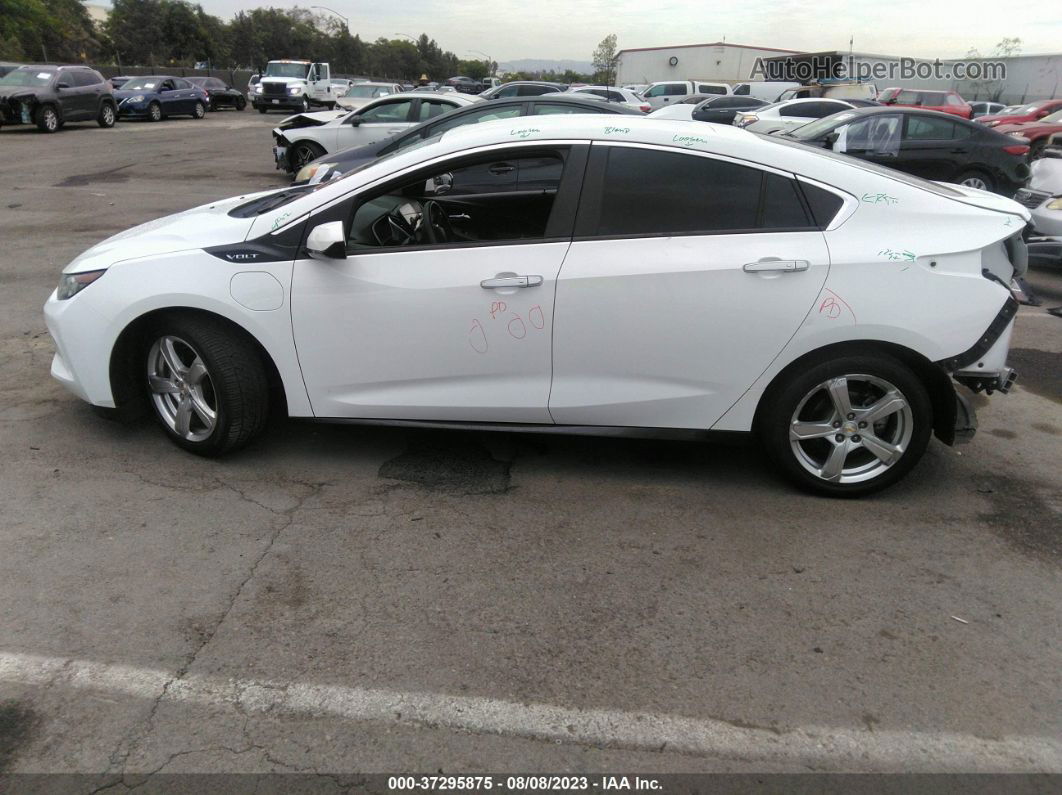 2017 Chevrolet Volt Lt White vin: 1G1RC6S53HU217503