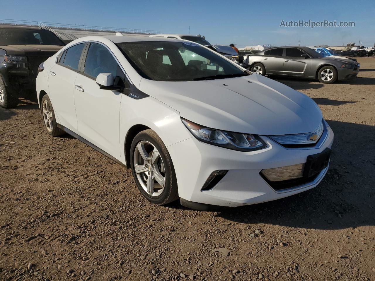 2017 Chevrolet Volt Lt Белый vin: 1G1RC6S54HU100741