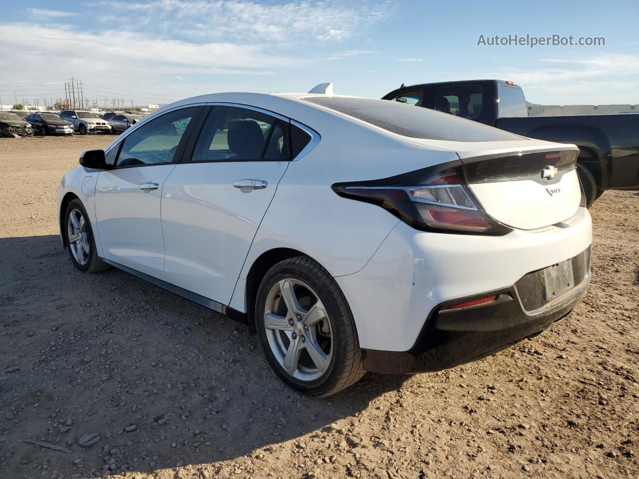 2017 Chevrolet Volt Lt Белый vin: 1G1RC6S54HU100741