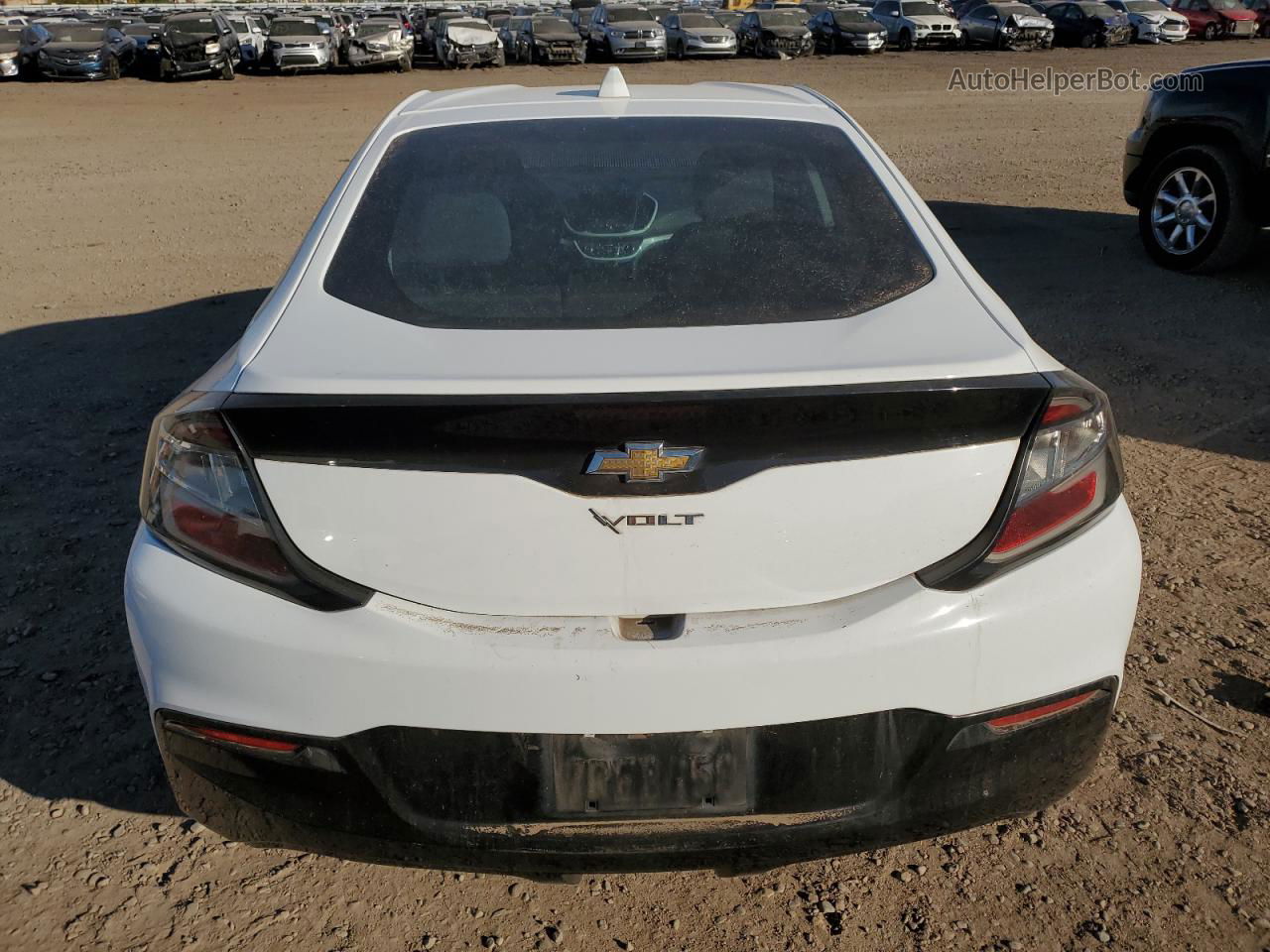 2017 Chevrolet Volt Lt Белый vin: 1G1RC6S54HU100741