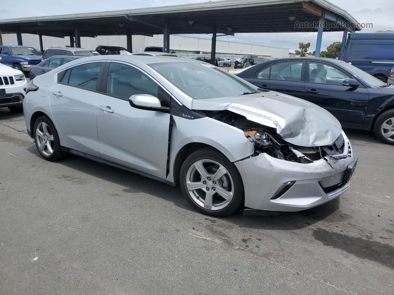 2017 Chevrolet Volt Lt Gray vin: 1G1RC6S54HU178713